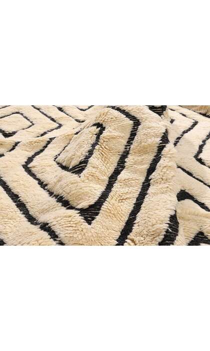 10 x 12 Organic Modern Beni Mrirt Moroccan Rug 21158