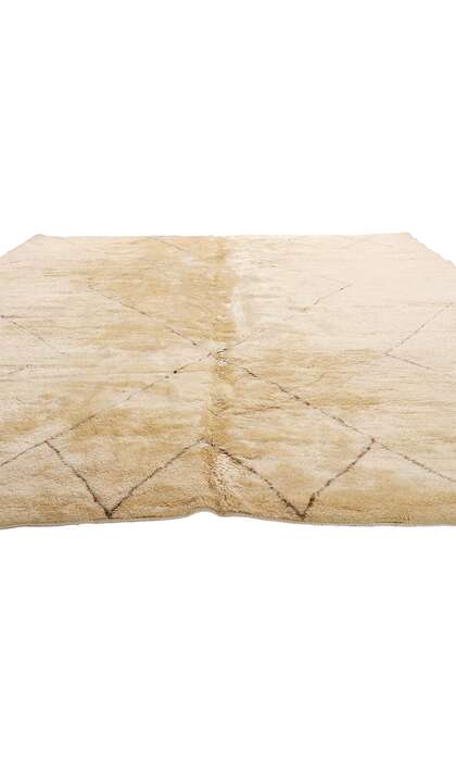 10 x 13 Organic Modern Beni Mrirt Moroccan Rug 20716