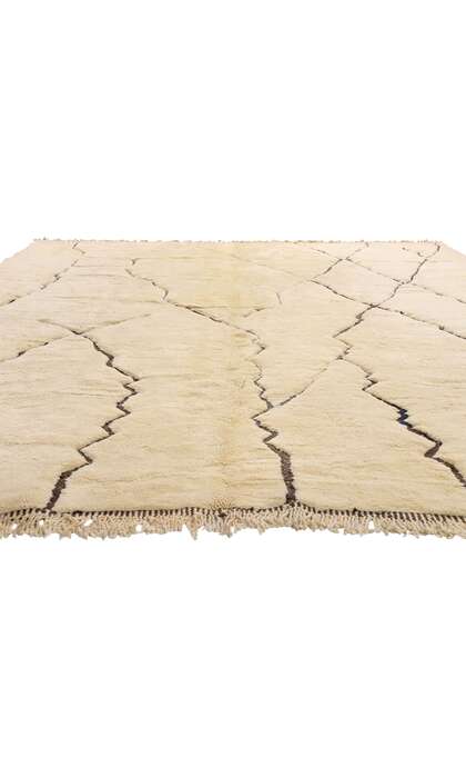 10 x 13 Organic Modern Beni Mrirt Moroccan Rug 21644