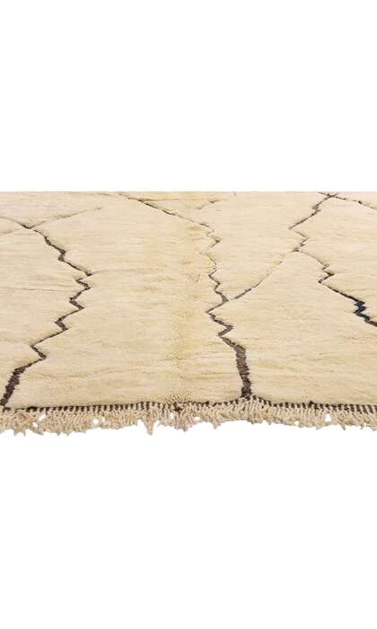 10 x 13 Organic Modern Beni Mrirt Moroccan Rug 21644