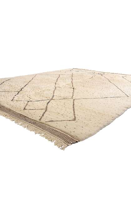 11 x 12 Organic Modern Beni Mrirt Moroccan Rug 21152