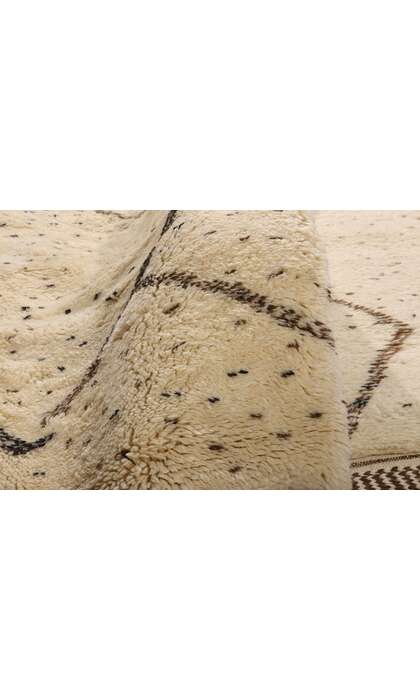 11 x 12 Organic Modern Beni Mrirt Moroccan Rug 21152