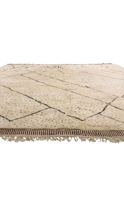 11 x 12 Organic Modern Beni Mrirt Moroccan Rug 21152