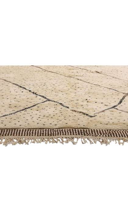 11 x 12 Organic Modern Beni Mrirt Moroccan Rug 21152