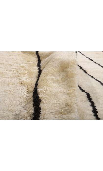 11 x 13 Organic Modern Beni Mrirt Moroccan Rug 21123