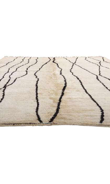 11 x 13 Organic Modern Beni Mrirt Moroccan Rug 21123