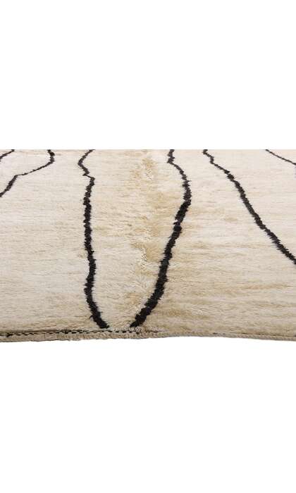 11 x 13 Organic Modern Beni Mrirt Moroccan Rug 21123