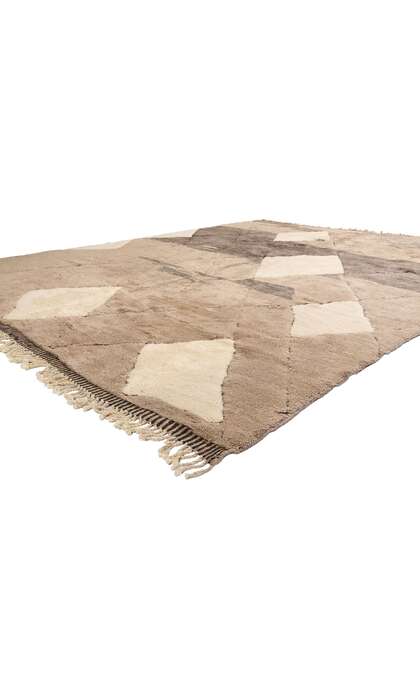 11 x 13 Organic Modern Beni Mrirt Moroccan Rug 21161
