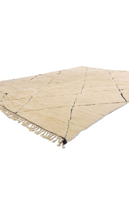 9 x 12 Organic Modern Beni Mrirt Moroccan Rug 21175