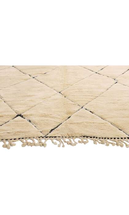 9 x 12 Organic Modern Beni Mrirt Moroccan Rug 21175