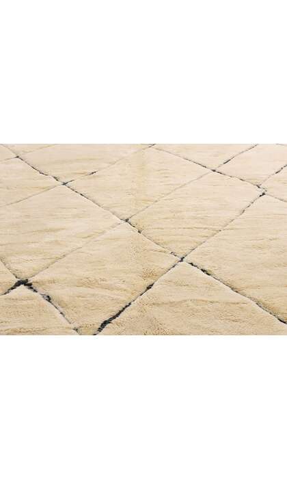 9 x 12 Organic Modern Beni Mrirt Moroccan Rug 21175