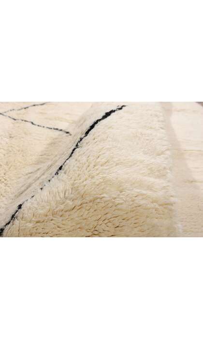 11 x 16 Organic Modern Moroccan Beni Ourain Rug 21137