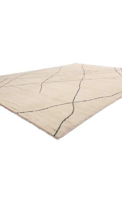 10 x 13 Large Organic Modern Moroccan Rug 80698