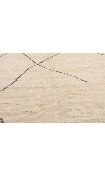 10 x 13 Large Organic Modern Moroccan Rug 80698