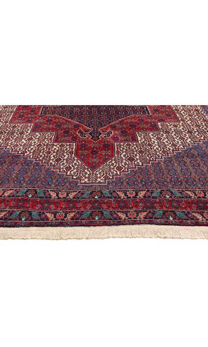 7 x 10 Vintage Persian Bijar Rug 79272