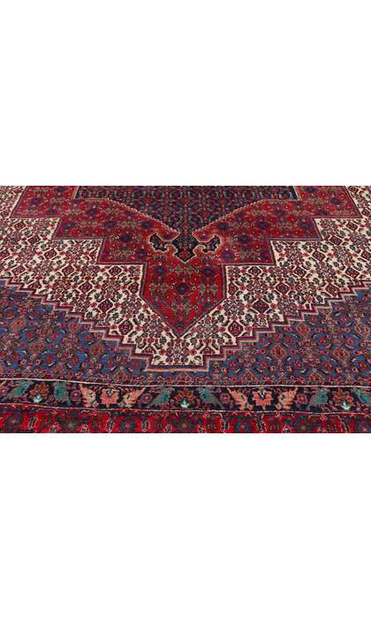 7 x 10 Vintage Persian Bijar Rug 79272