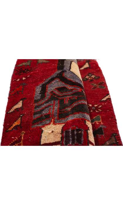 2 x 2 Vintage Persian Shiraz Pictorial Rug 79265