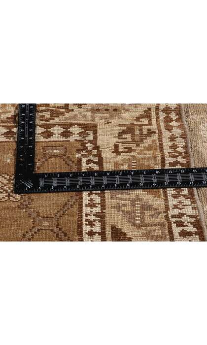5 x 11 Vintage Earth-Tone Turkish Kars Rug 53723