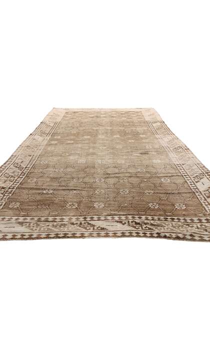 5 x 11 Vintage Earth-Tone Turkish Kars Rug 53723