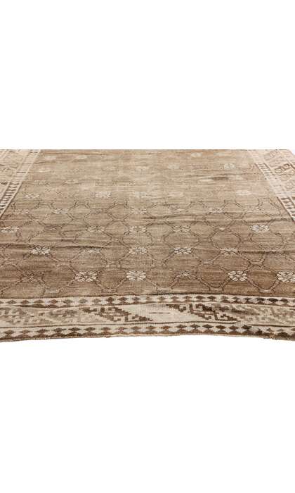 5 x 11 Vintage Earth-Tone Turkish Kars Rug 53723