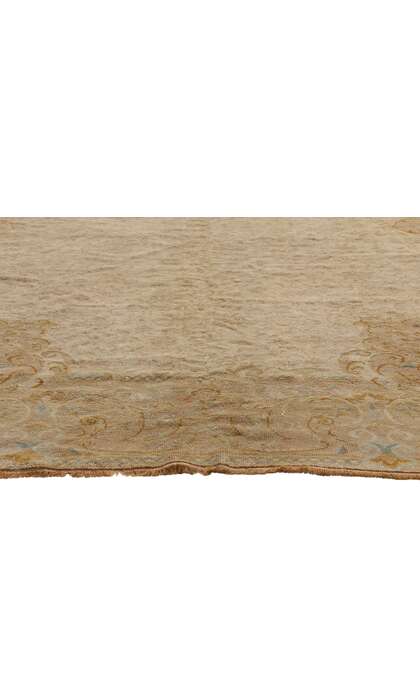 7 x 10 Vintage Turkish Oushak Rug 77707