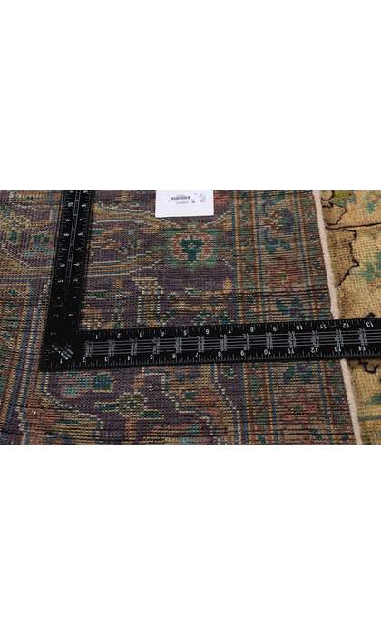 10 x 12 Vintage Persian Tabriz Rug 76542