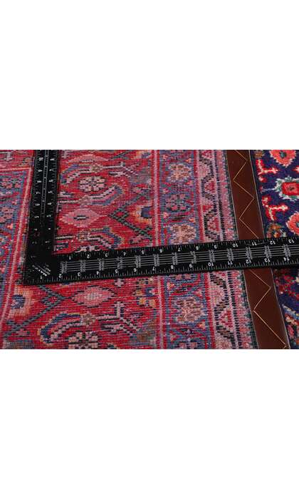 10 x 13 Vintage Persian Hamadan Rug 77149