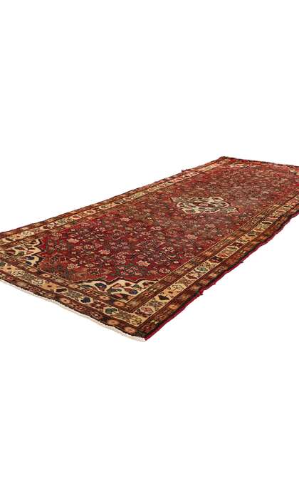 3 x 10 Vintage Persian Borchelou Hamadan Rug 79284