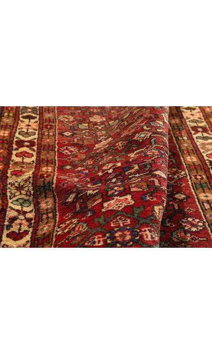 3 x 10 Vintage Persian Borchelou Hamadan Rug 79284