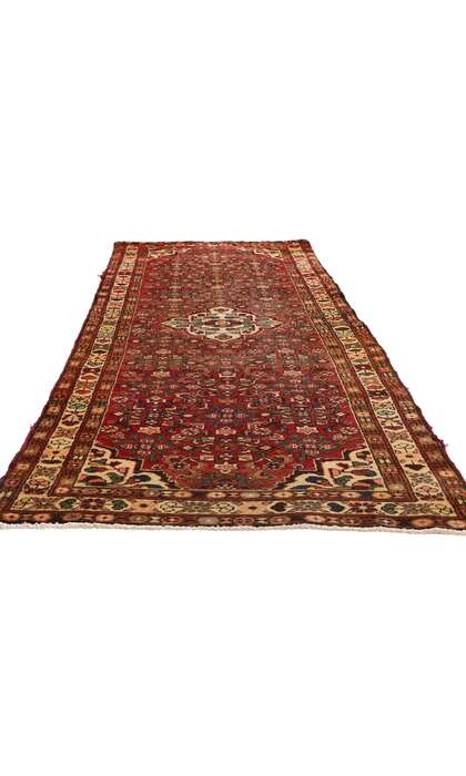 3 x 10 Vintage Persian Borchelou Hamadan Rug 79284