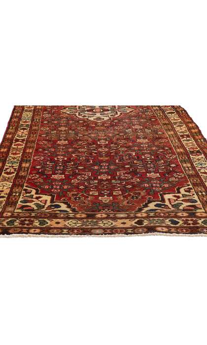 3 x 10 Vintage Persian Borchelou Hamadan Rug 79284