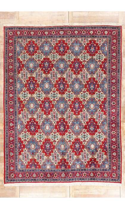 9 x 13 Vintage Persian Mood Rug 76779