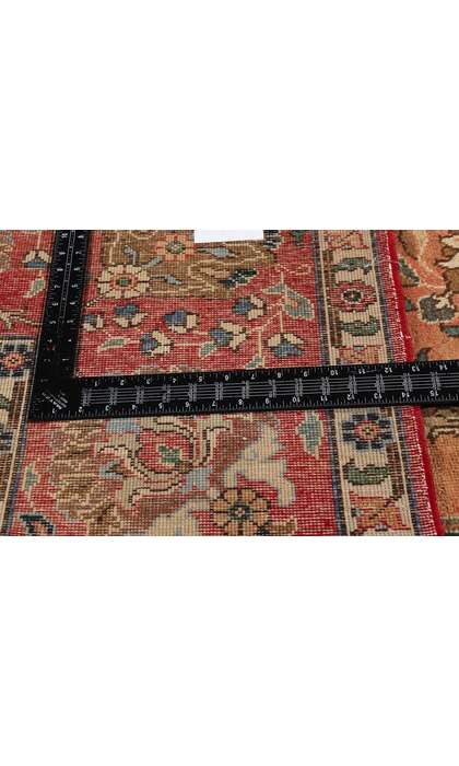10 x 12 Vintage Persian Tabriz Rug 75586