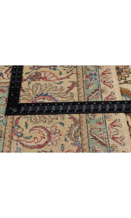 10 x 12 Vintage Persian Tabriz Rug 75588