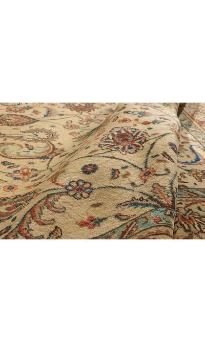 10 x 12 Vintage Persian Tabriz Rug 75588