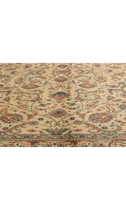 10 x 12 Vintage Persian Tabriz Rug 75588