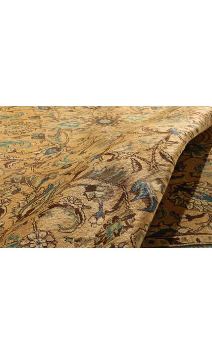 10 x 13 Vintage Persian Tabriz Rug 76327