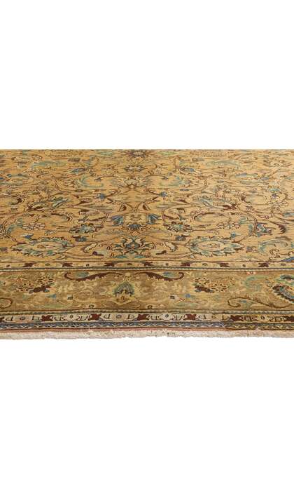 10 x 13 Vintage Persian Tabriz Rug 76327