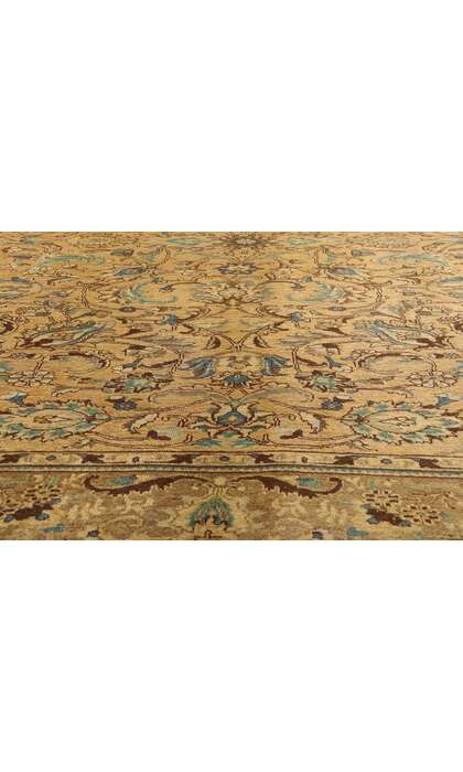 10 x 13 Vintage Persian Tabriz Rug 76327