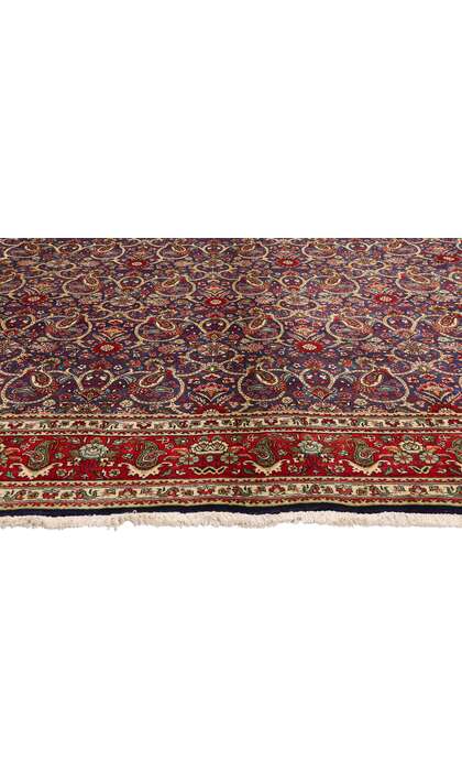 10 x 13 Vintage Persian Tabriz Rug 76331