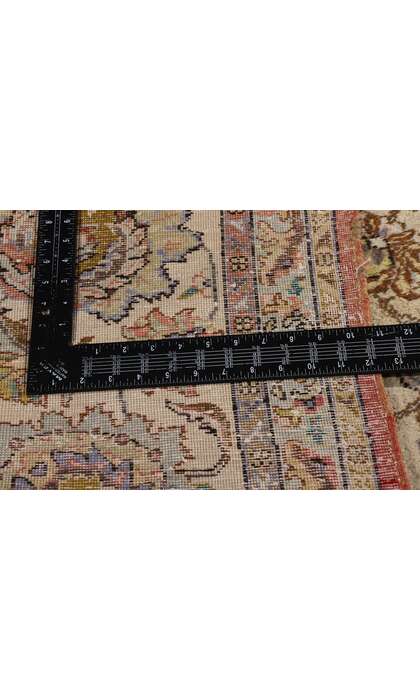 10 x 13 Vintage Persian Tabriz Rug 71929