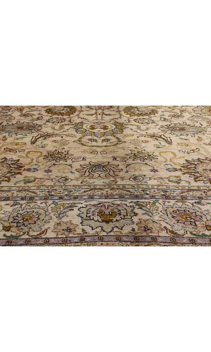 10 x 13 Vintage Persian Tabriz Rug 71929