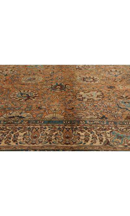 10 x 13 Vintage Persian Tabriz Rug 75603