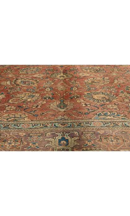 10 x 13 Vintage Persian Tabriz Rug 76271