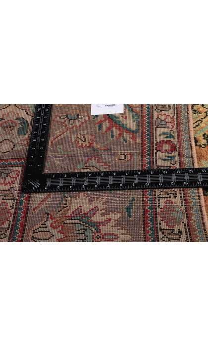 10 x 13 Vintage Persian Tabriz Rug 76329