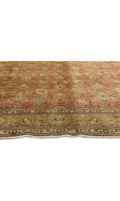 10 x 13 Vintage Persian Tabriz Rug 76329