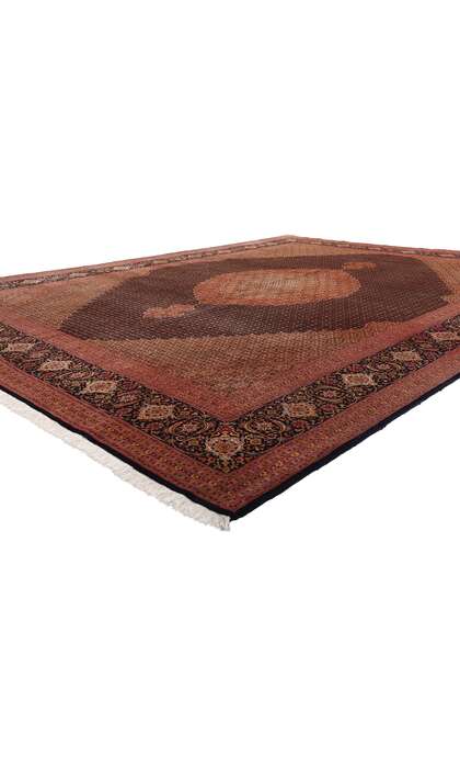 10 x 13 Vintage Persian Mahi Tabriz Rug 76980