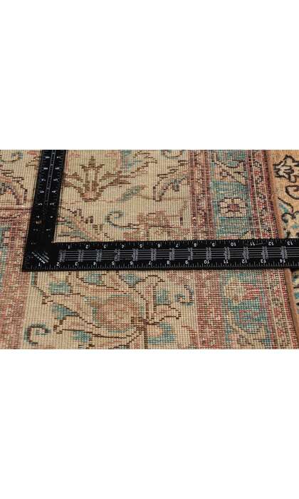 9 x 12 Vintage Persian Tabriz Rug 76289