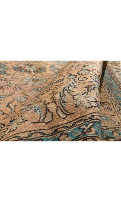 9 x 12 Vintage Persian Tabriz Rug 76289