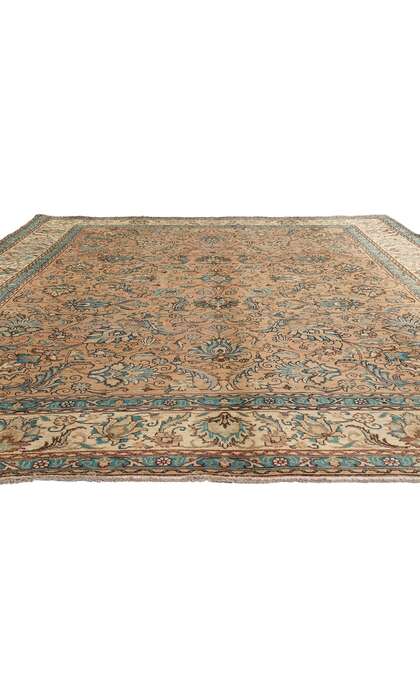 9 x 12 Vintage Persian Tabriz Rug 76289